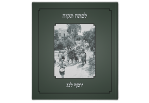 לפתח תקוה, כריכה קדמית של הספר