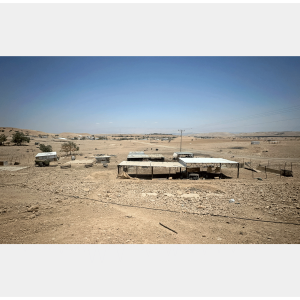 Afternoon View from the Guesthouse, Ras ‘Ein al-’Auja, Jordan Valley, 2025